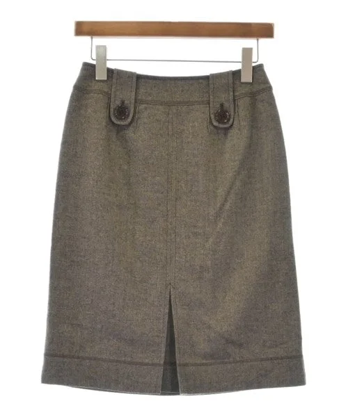 SONIA SONIA RYKIEL Knee length skirts silk skirt smooth