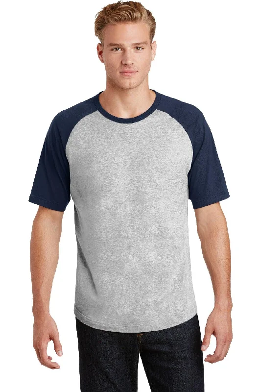 Heather Grey/ Navy