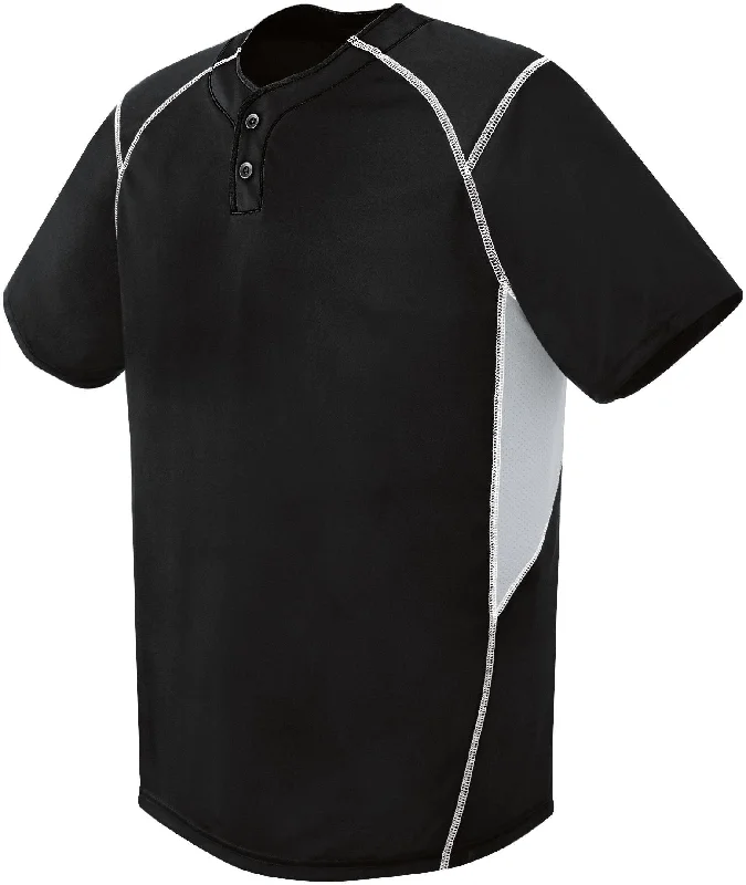 BLACK/SILVER GREY/WHITE