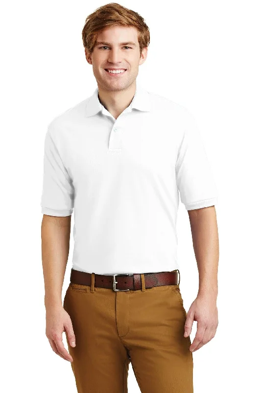 Jerzees - SpotShield 5.4-Ounce Jersey Knit Sport Shirt. 437M Custom Jersey Tee