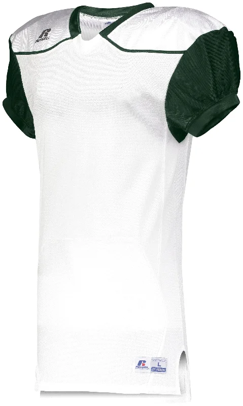 WHITE/DARK GREEN