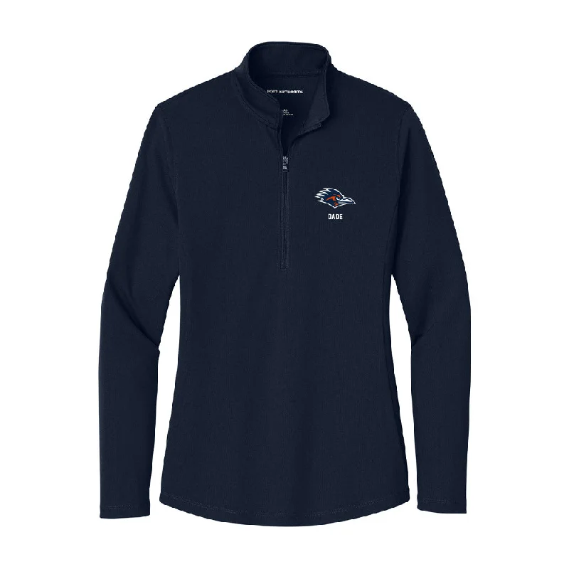 UTSA - NCAA Women's Soccer : Sasjah Dade - Women's Lightweight Quarter Zip Jacket Jacket Blazer Coat