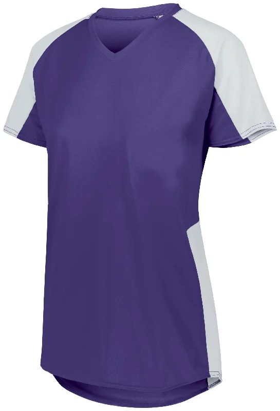 PURPLE/WHITE