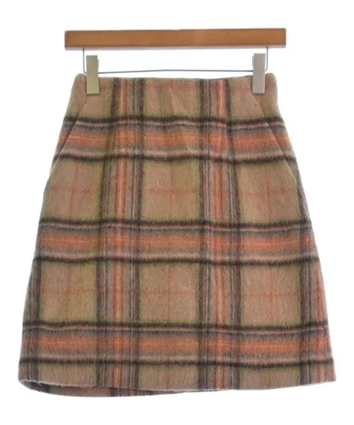 Nolley's Knee length skirts relaxed fit skirt