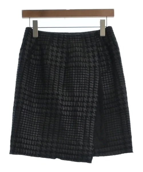 sacai Knee length skirts cashmere skirt fine