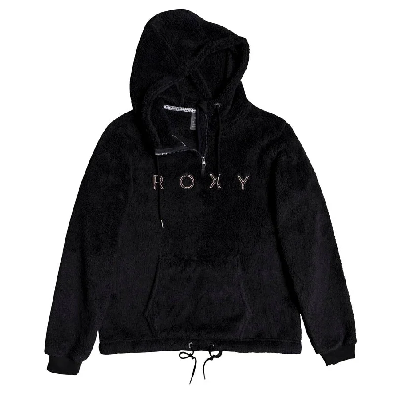 Roxy Pluma Sherpa Womens Hoodie 2020 Hoodie with Front Slit Layering Stylish