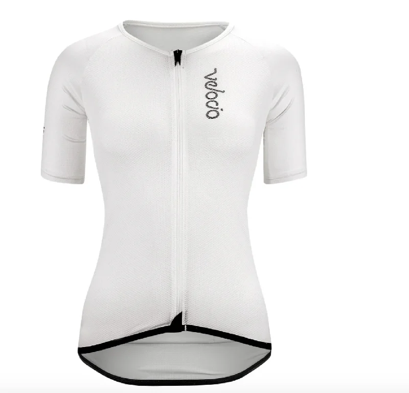VELOCIO SUMMER RADIATOR WOMENS JERSEY WHITE Affordable Jersey Tee