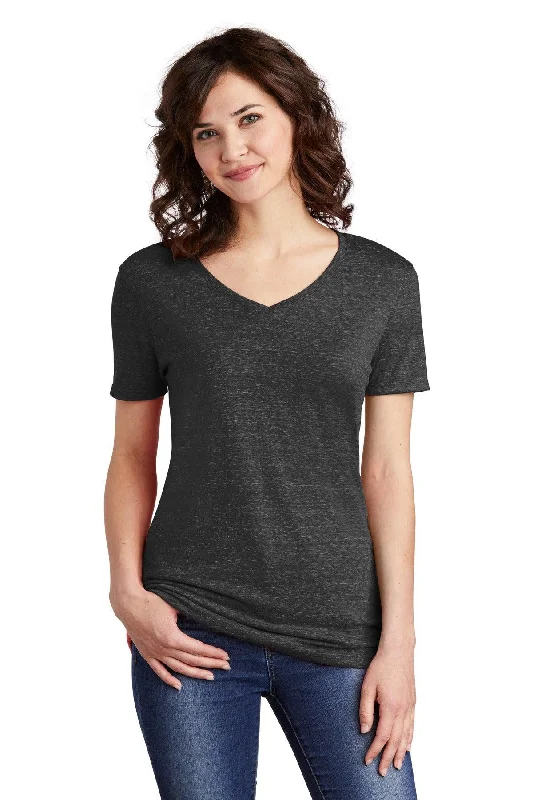 Jerzees  Ladies Snow Heather Jersey V-Neck T-Shirt 88WV Handmade Jersey Tee