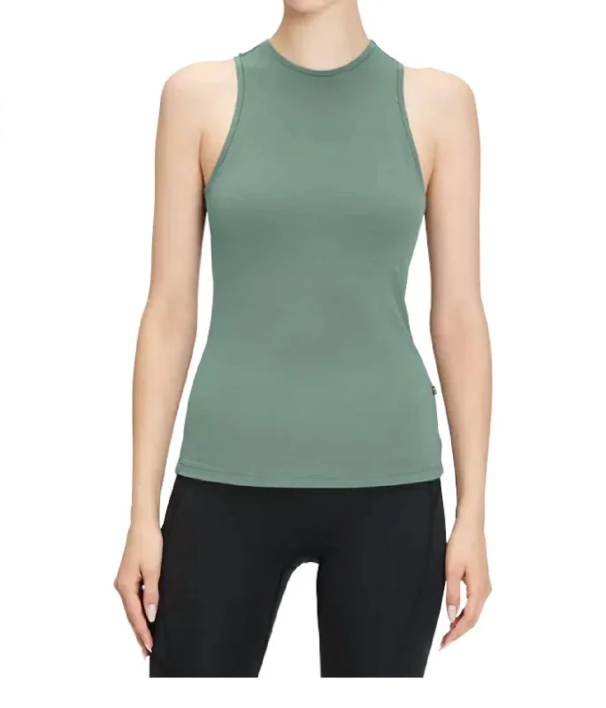Movement Tank Top In Ivy charcoal tank top