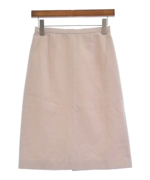 HANAE MORI Knee length skirts lace skirt delicate