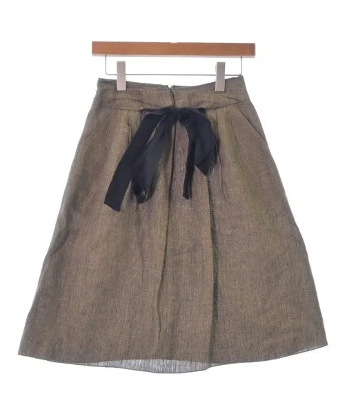 MARNI Knee length skirts button skirt front