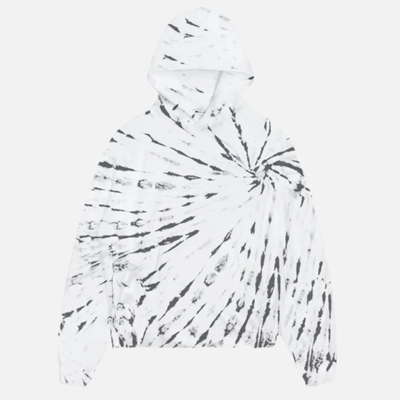 Dye Hard // Her Hoodie Hoodie with Metallic Shiny Futuristic