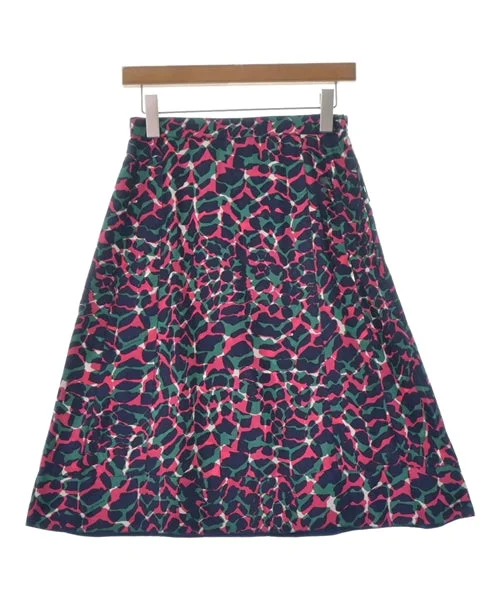 LOUIS VUITTON Knee length skirts linen skirt light