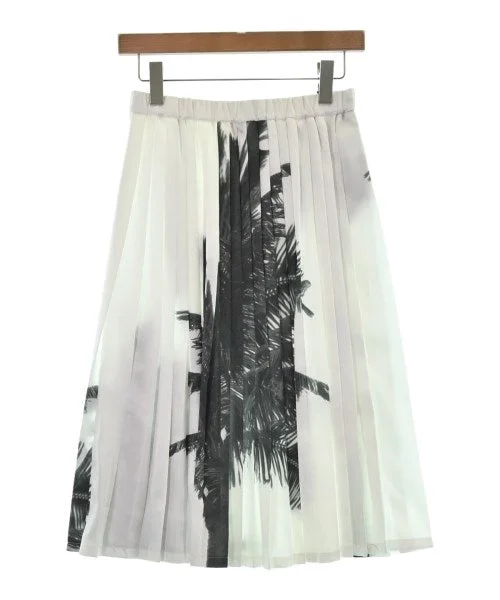 N? 21 Knee length skirts velvet skirt plush