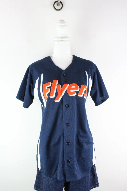 Vintage Flyers Jersey (M) Geometric Jersey Top