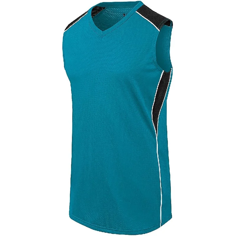 TEAL/BLACK/WHITE