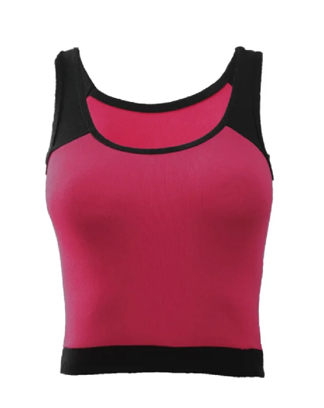 Maroon Tank Top peekaboo tank top