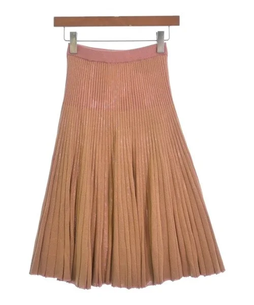 GUCCI Knee length skirts leather skirt bold