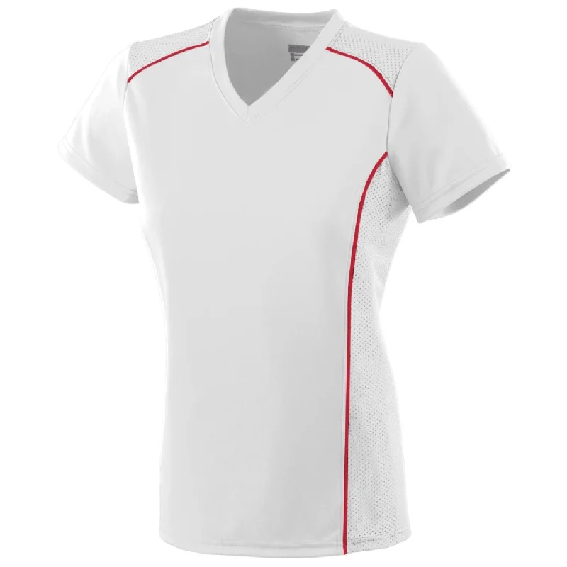 WHITE/RED
