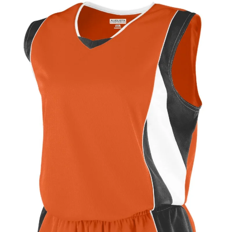 ORANGE/BLACK/WHITE