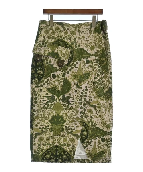 ETRO Knee length skirts chiffon skirt flowing