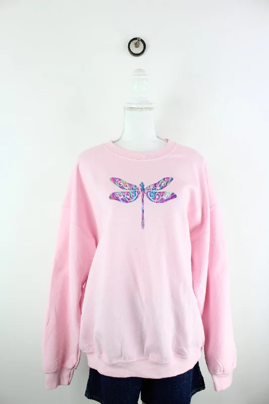 Vintage Butterfly Sweatshirt (XL) Hoodie Sweatshirt Pullover