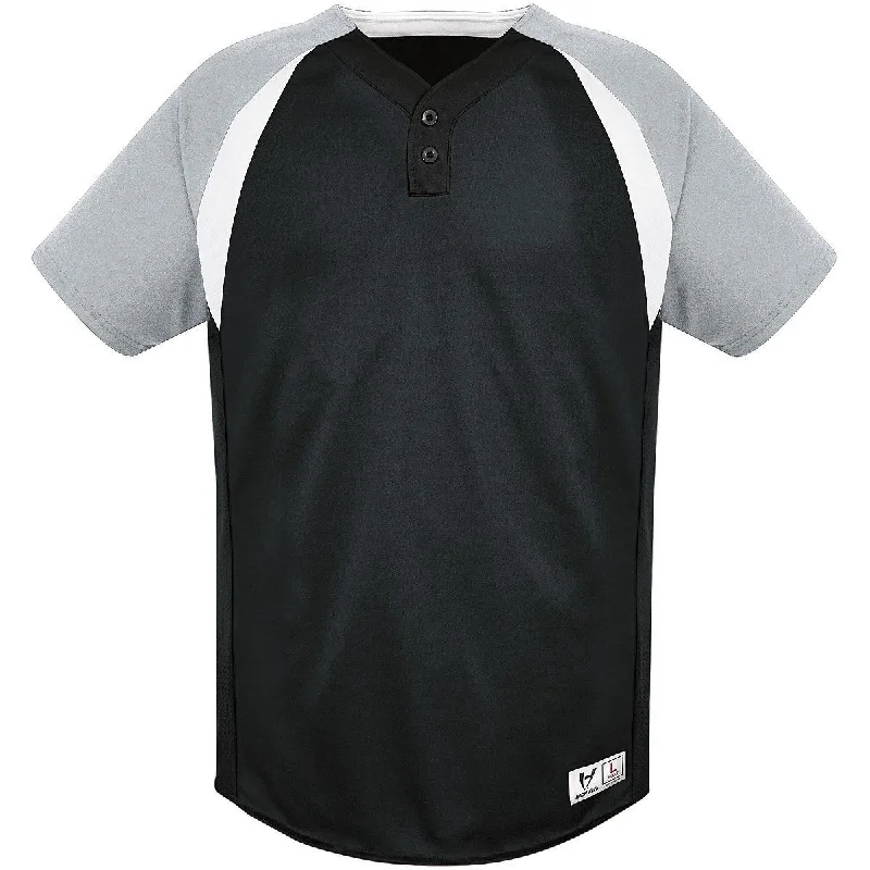 BLACK/SILVER GREY/WHITE