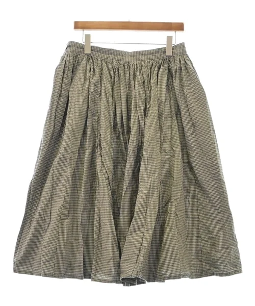 LENO Knee length skirts summer skirt style