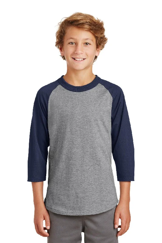 Heather Grey/ Navy