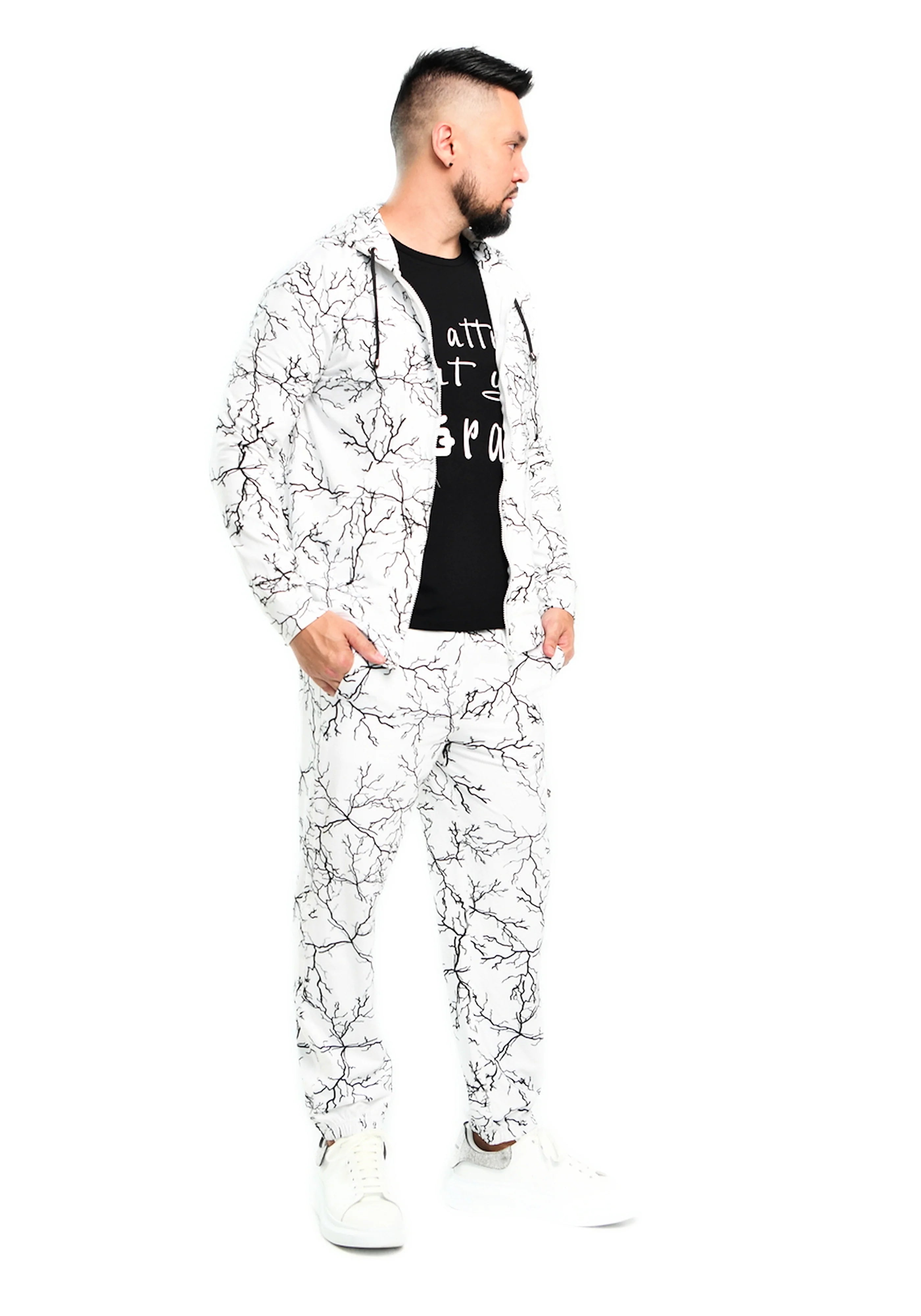 Branch Road Zip Hoodie Hoodie with Zipper Placket Modern Functional
