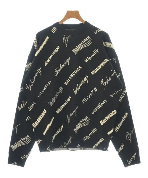 BALENCIAGA Sweaters Plaid Sweater Polka Dot Checkered