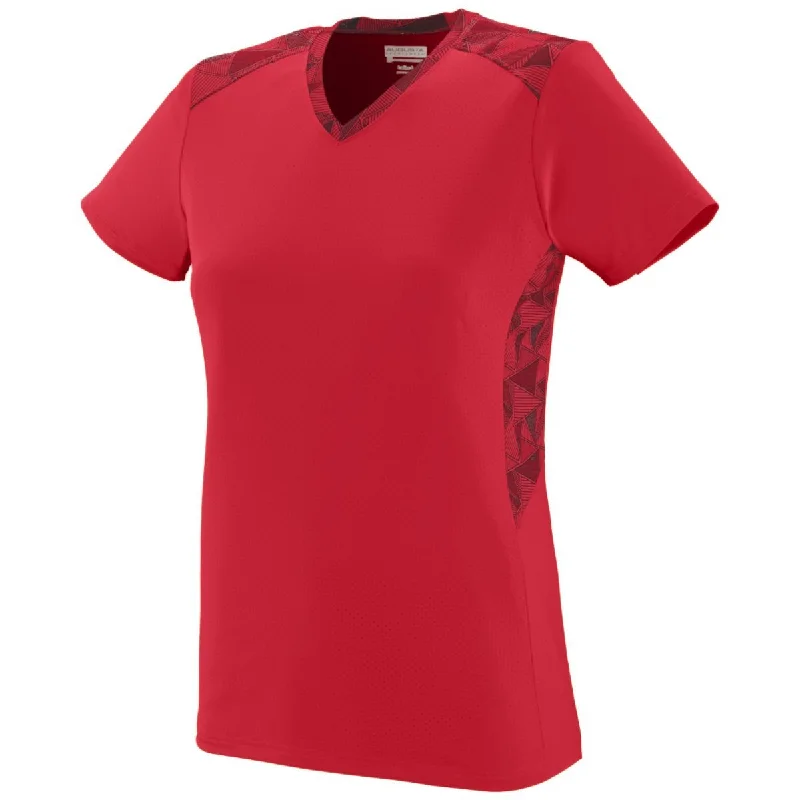 RED/RED/BLACK PRINT