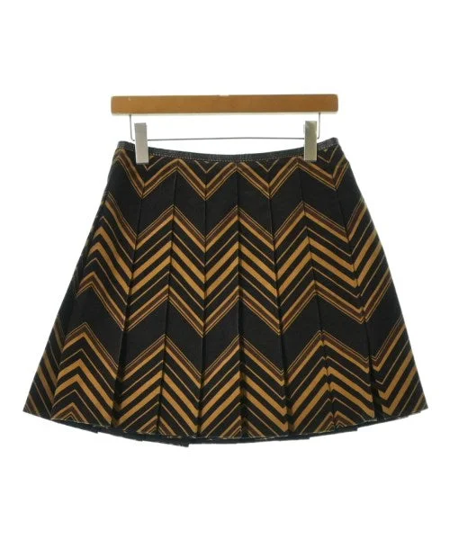 MARC JACOBS Knee length skirts velvet skirt luxury
