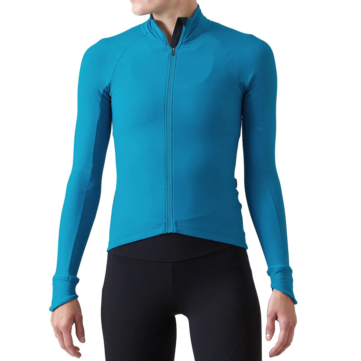 VELOCIO WOMENS SIGNATURE JERSEY LONG SLEEVE OCEAN BLUE Budget-Friendly Jersey Tee