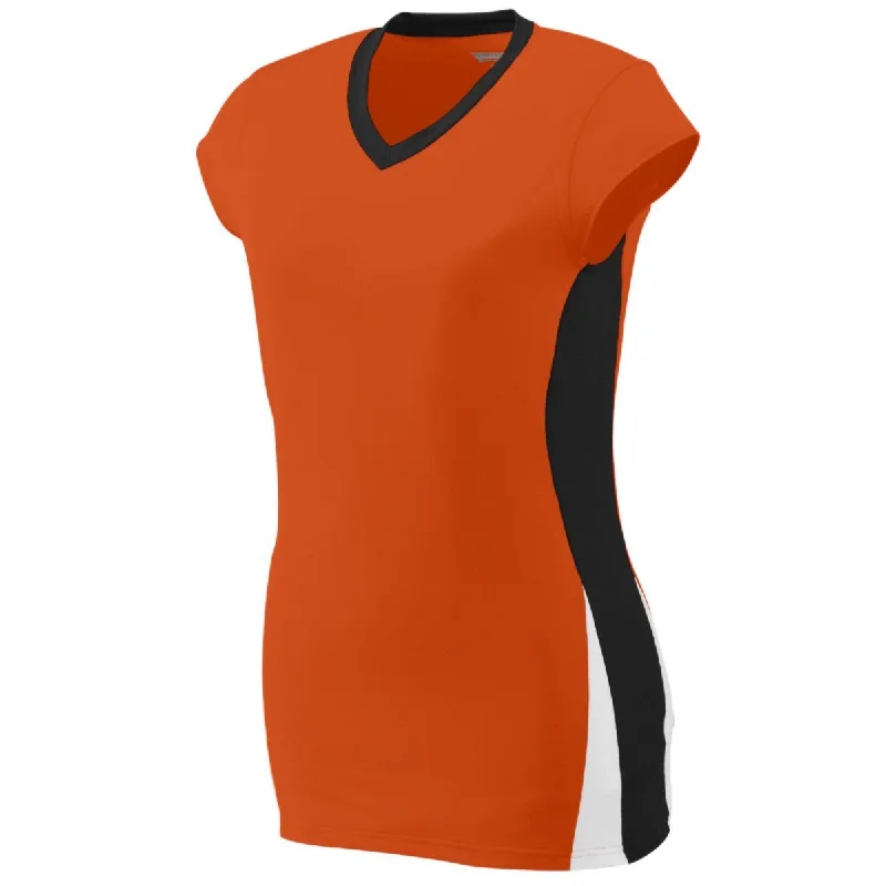ORANGE/BLACK/WHITE