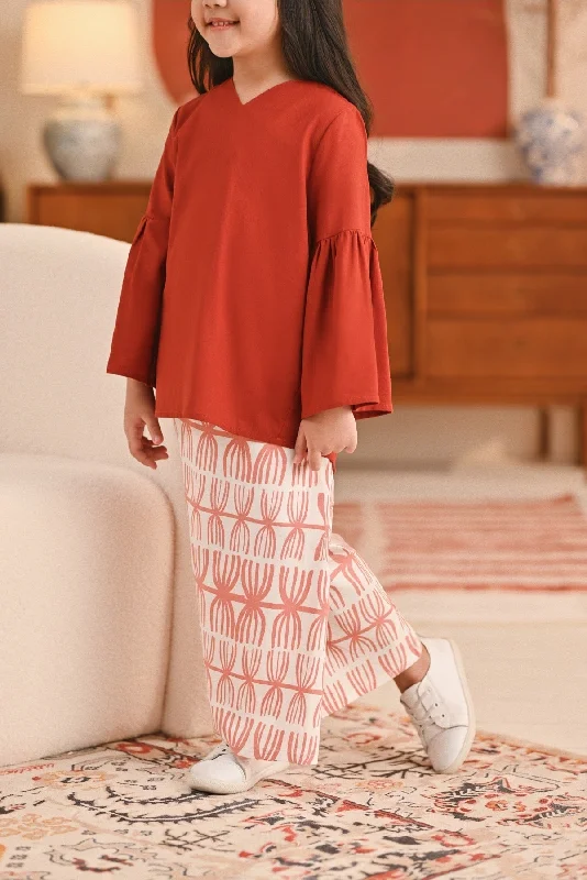 The Titi Folded Skirt - Fez spandex blend skirt