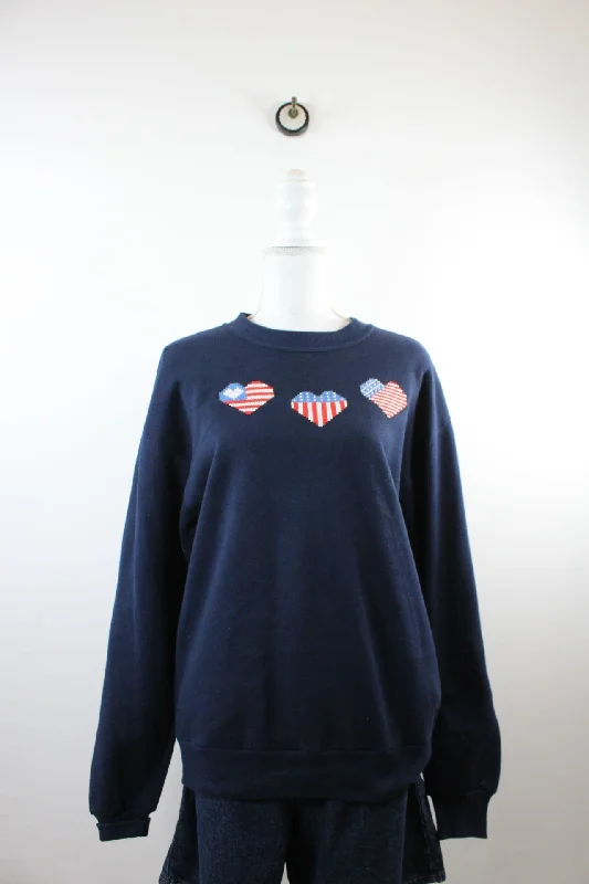 Vintage Jerzees Sweatshirt (M) Hoodie with Set-In Sleeves Structured Classic