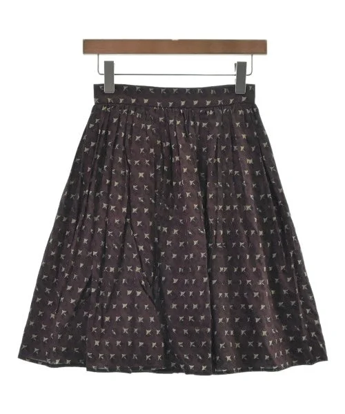 DOLCE&GABBANA Knee length skirts high waist skirt
