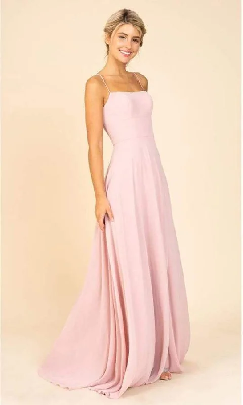 Eureka Fashion - 9611SC Spaghetti Straped Chiffon Flowy Dress Tunics Travel practical