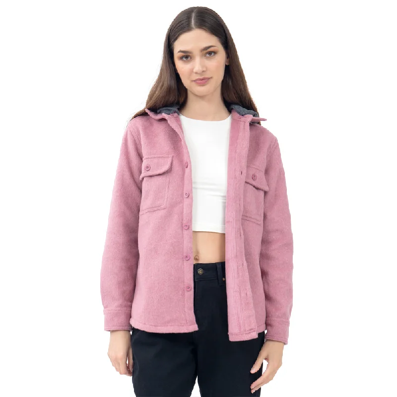 CHAMARRA PARA MUJER OVER SHIRT WITH HOODIE FOREVER 21 Hoodie Crop Top Short Trendy