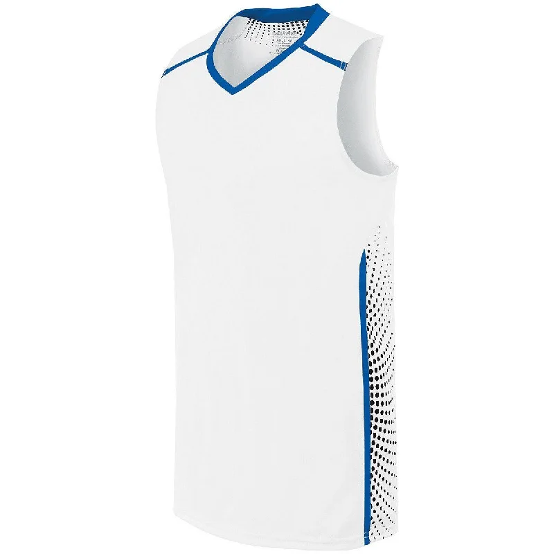 WHITE/ROYAL/BLACK