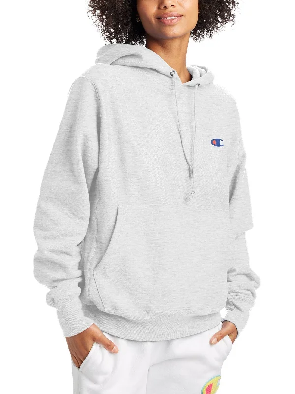 Reverse Weave Boyfriend Hoodie Hoodie with Raglan Sleeves Sporty Comfortable