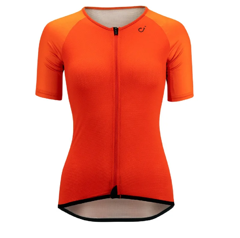 VELOCIO SUMMER RADIATOR WOMENS JERSEY FIRE RED Casual Weekend Jersey Tee