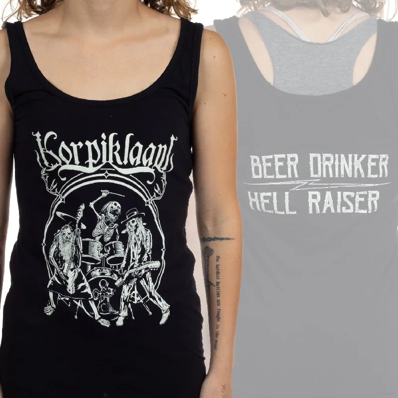 Korpiklaani "Hellraiser" Girls Tank Top cutout tank top