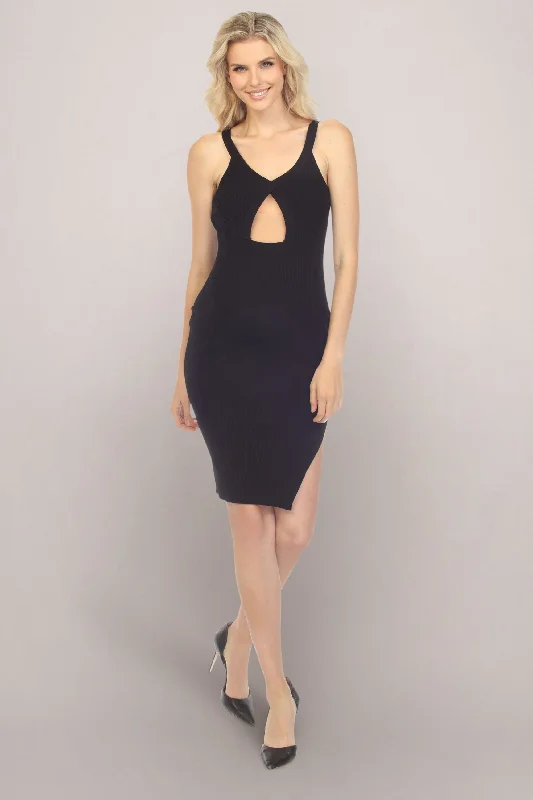 Black Sexy Maternity Cocktail Dress Tunics Fashionable chic