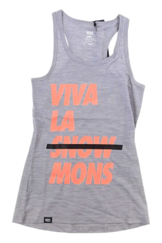 Mons Royale Women's Viva La Tank gold tank top