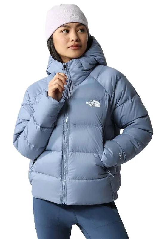 Hyalite Down Hoodie Women's Coat - Nf0a3y4r Hoodie with Mock Neck Collared Structured