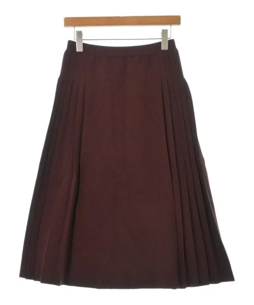 PAUL STUART Knee length skirts chiffon skirt lightweight