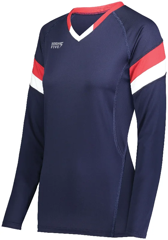 NAVY/SCARLET/WHITE