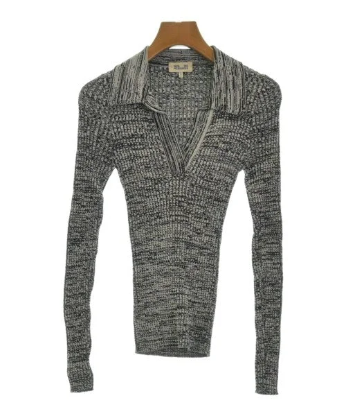 BAUM UND PFERDGARTEN Sweaters Denim Fabric Leather Fabric Suede Fabric